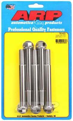 ARP 1/2-20 x 4.500 hex SS bolts - 745-4500