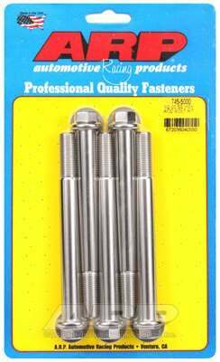 ARP 1/2-20 x 5.000 hex SS bolts - 745-5000