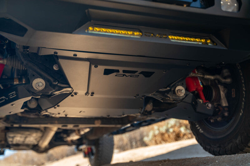 DV8 Offroad 2024-2025 Toyota Tacoma, Land Cruiser Rear Belly Skid Plate - SPTT1-09