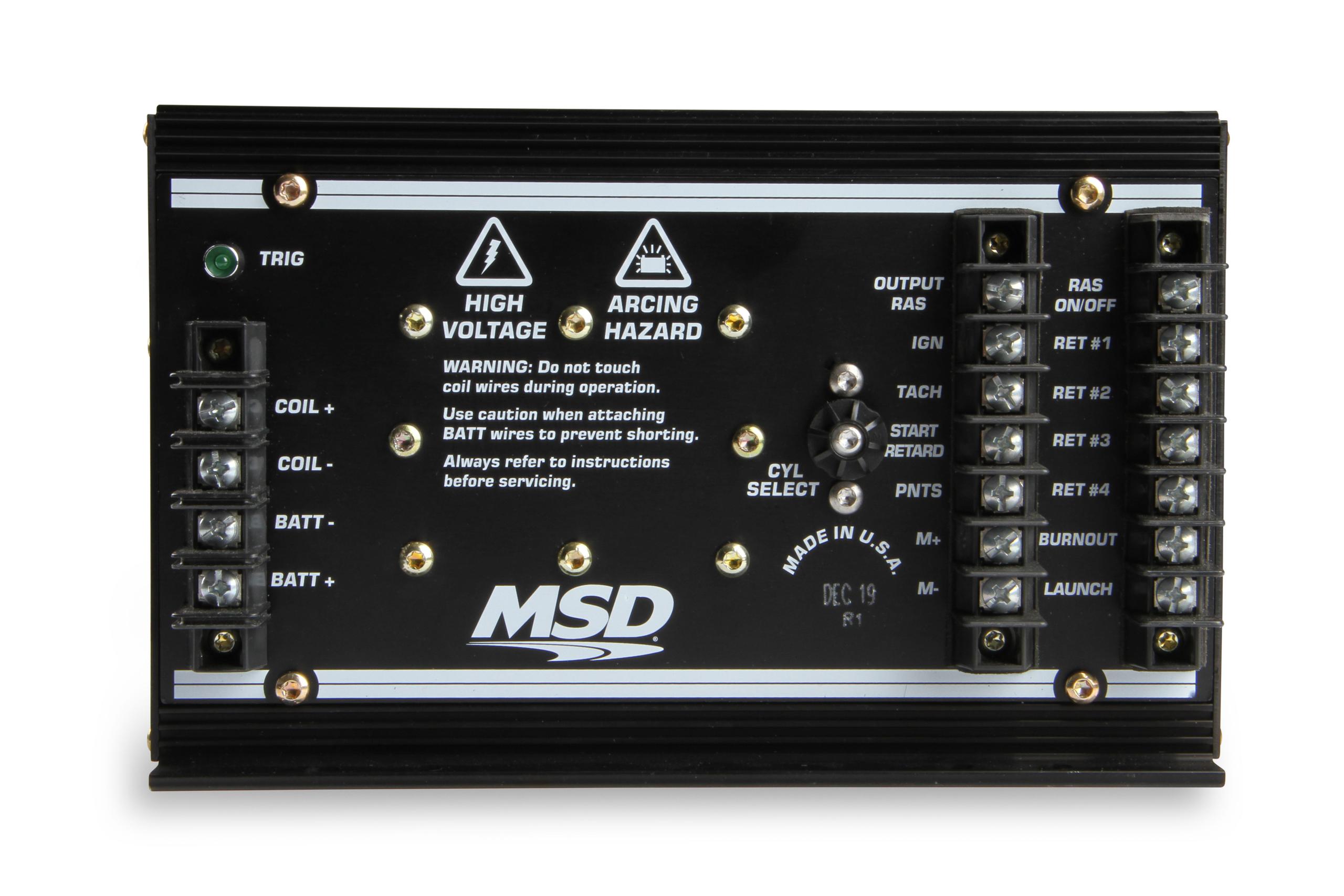 Msd 7330 Msd 7Al-3, Pro Drag Race Ignition, 8-Cyl.