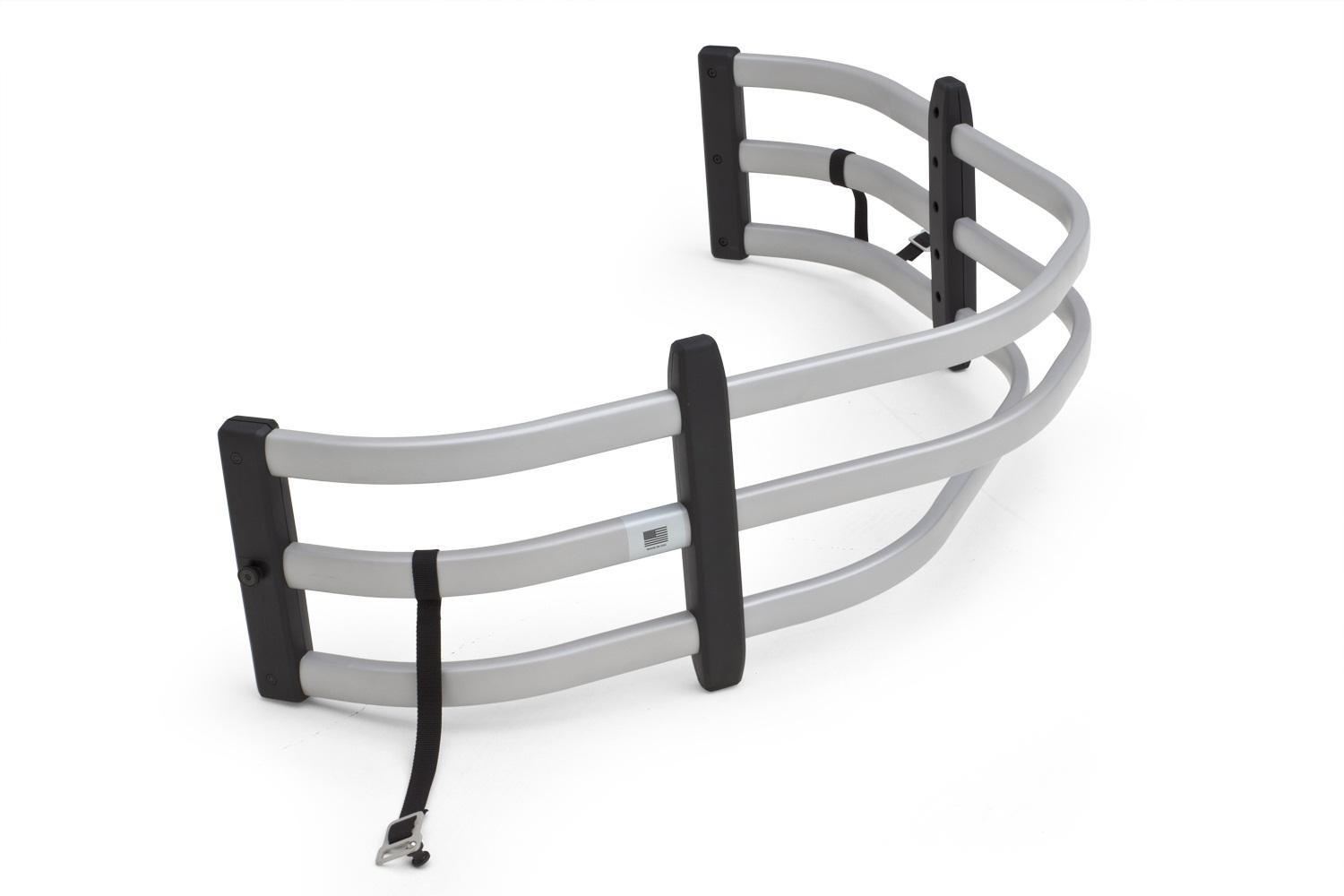 AMP Research BedXtender HD Moto - Silver (1984-2015 Dakota, Tacoma, S10, Sonoma, T100, Pickup, Tundra, Hombre) - 74809-00A