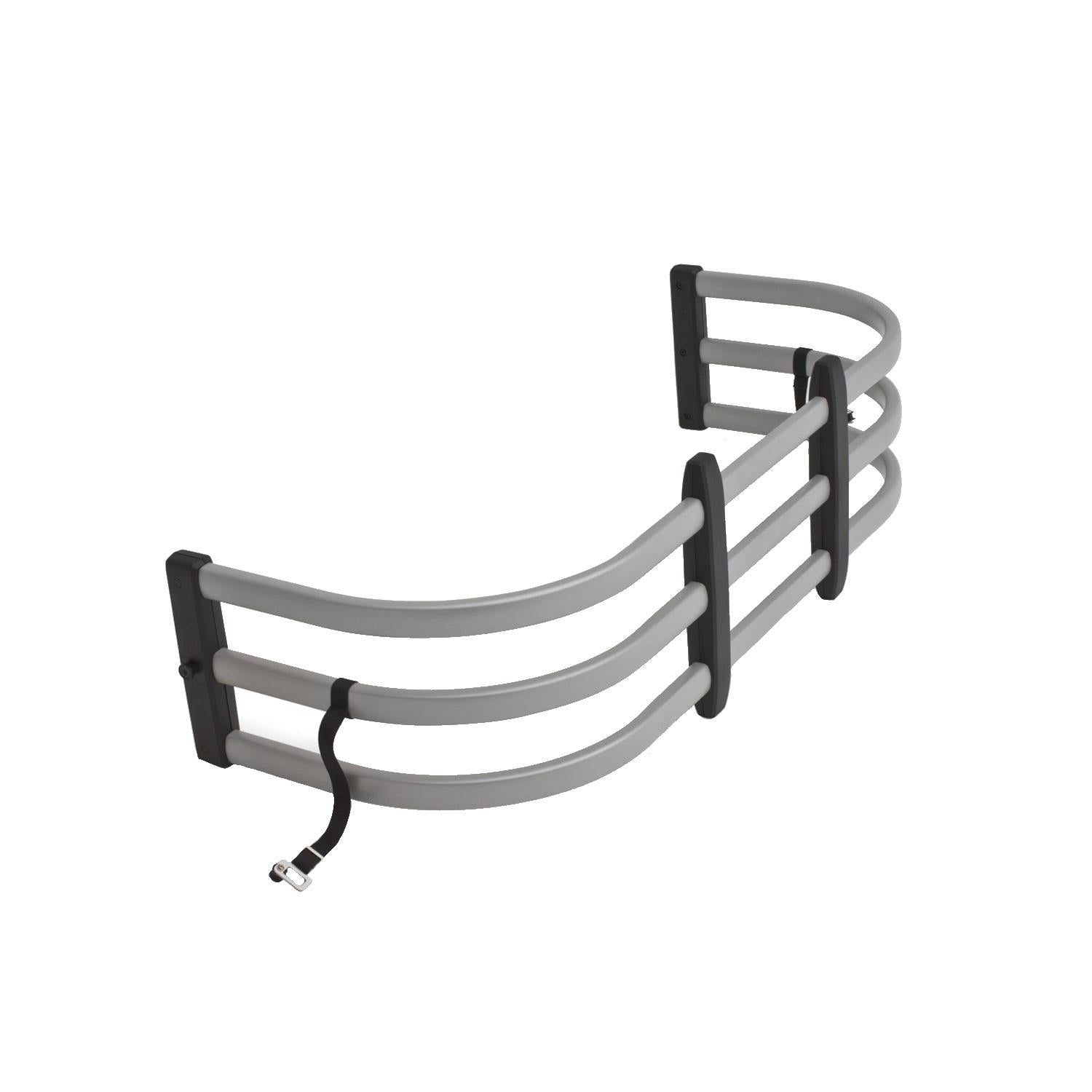 AMP Research BedXtender HD Max U-Shape Design - Silver (2007-2019 Sierra 1500, Sierra 2500 HD, Sierra 3500 HD, Silverado 3500 HD, Silverado 1500, Silverado 2500 HD, Silverado 1500 LD, Sierra 1500 Limited) - 74815-00A