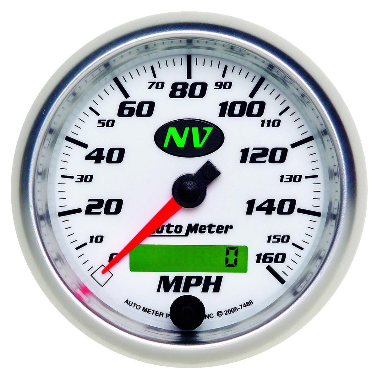 Auto Meter 3-3/8" SPEEDOMETER, 0-160 MPH, NV - 7488