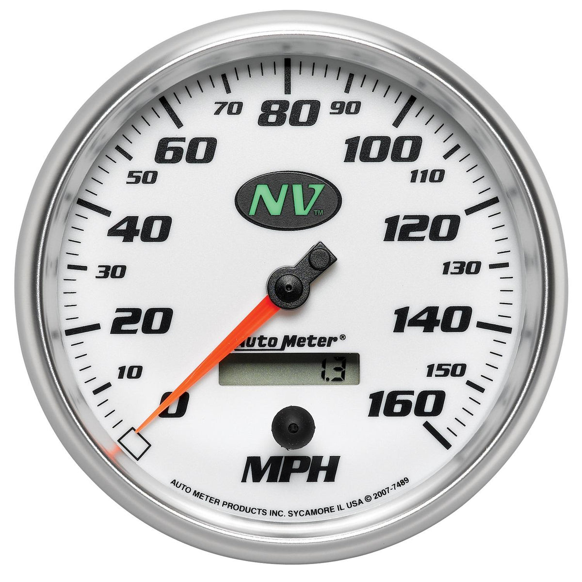 Auto Meter 5" SPEEDOMETER, 0-160 MPH, NV - 7489