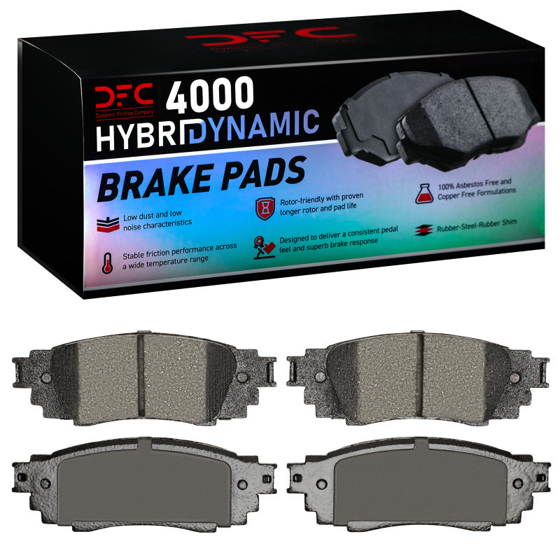 DFC 16-26 Toyota Venza Rear 4000 Hybridynamic Brake Pads