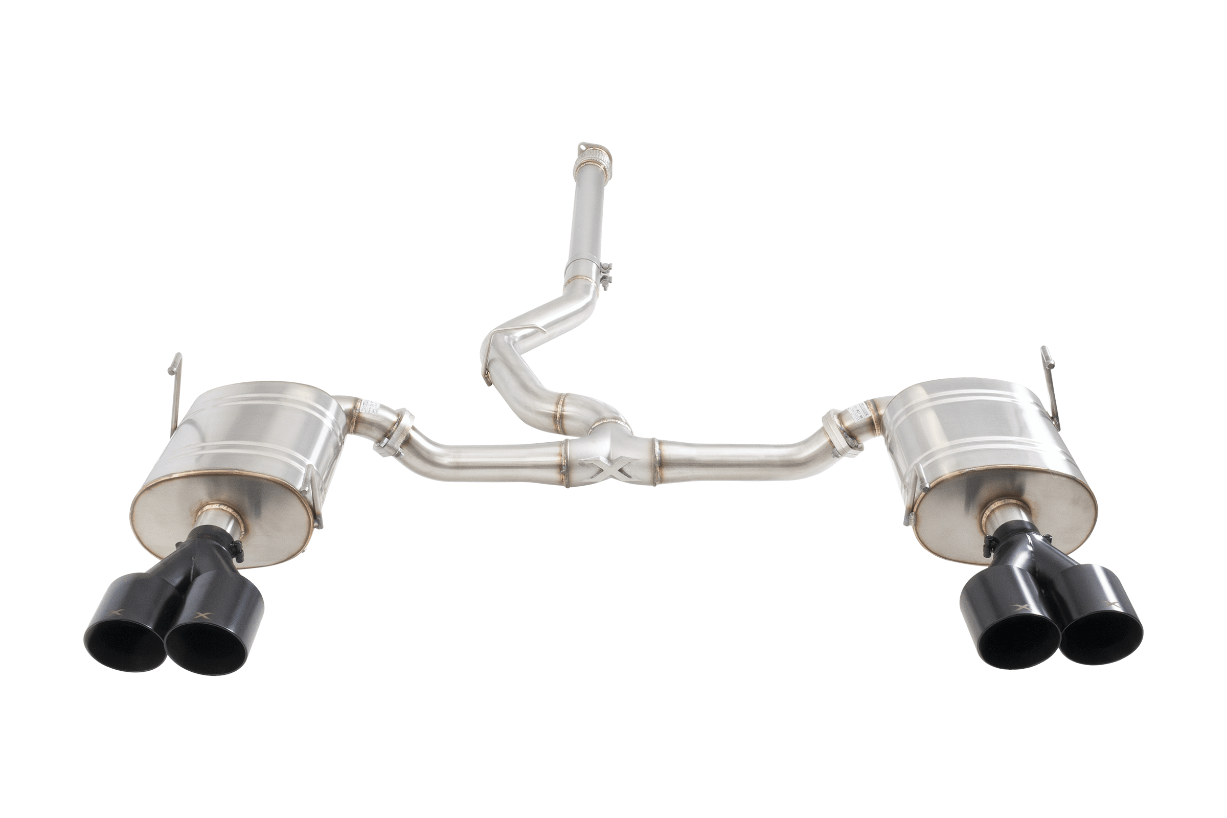 XForce Subaru WRX VB Cat Back Exhaust System with Black Tips - ESSW29BKCS