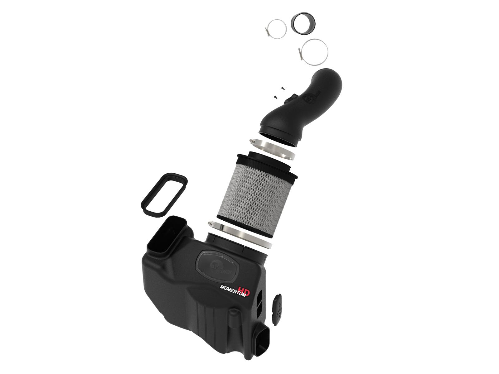 AFE Momentum HD Cold Air Intake System w/ Pro DRY S Media (GM Diesel Trucks 20-21 V8-6.6L (td) L5P) - 50-70056D