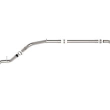 AFE Large Bore-HD 3 IN 409 Stainless Steel DPF-Back Exhaust System w/Black Tip (2023-2024 Silverado 1500 , Sierra 1500) - 49-44144-B