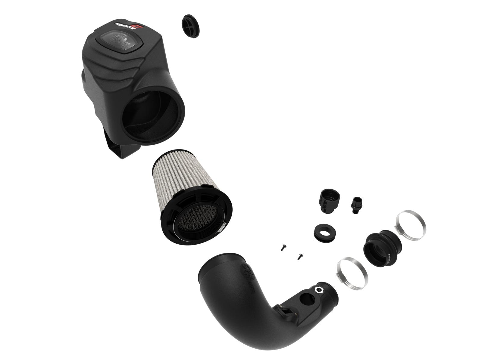 AFE Momentum GT Cold Air Intake System w/ Pro DRY S Media (2017-2021 530i, X4, X3, 530i xDrive) - 50-70067D