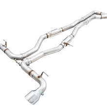AWE Tuning 2020 Toyota Supra A90 Track Edition Exhaust - 5in Chrome Silver Tips - 3015-32116