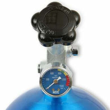 NOS 10lb Electric Blue Nitrous Bottle