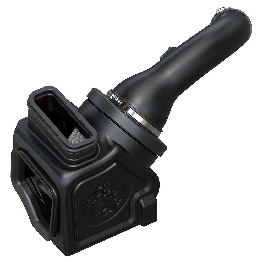S&B 75-5144D Cold Air Intake System with Dry Extendable Filter (2017-2019 Duramax L5P 6.6L)