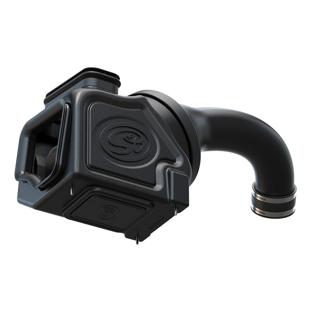 S&B 75-5144D Cold Air Intake System with Dry Extendable Filter (2017-2019 Duramax L5P 6.6L)