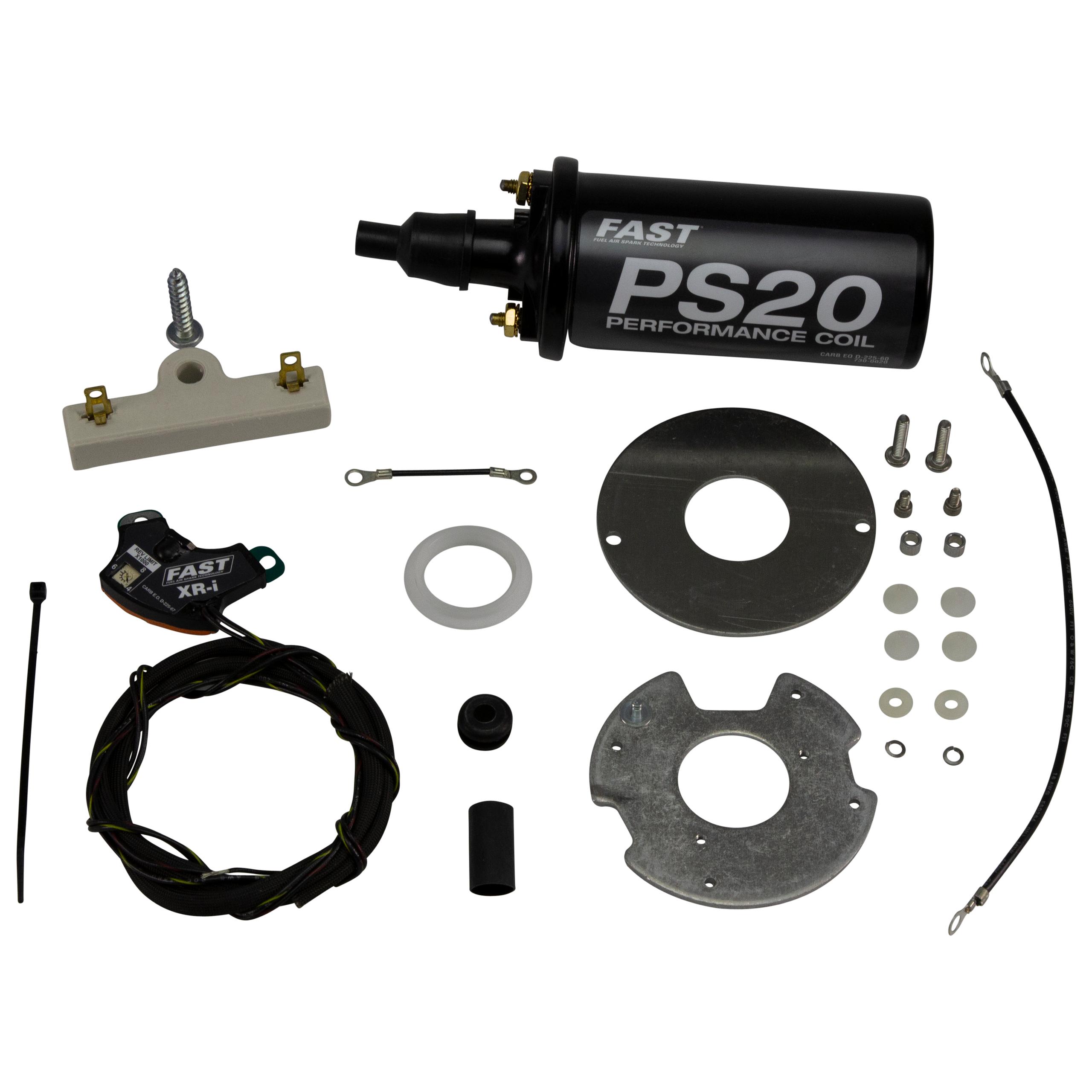 FAST Xr-I Points Replacement With Ps20 Coil For Ford From 1959 To 1974 - 750-1705
