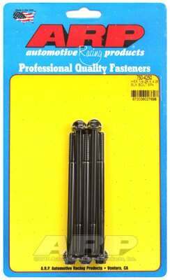 ARP 1/4-28 x 4.250 hex black oxide bolts - 750-4250