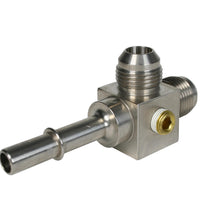 Aeromotive 3/8' Male Quick Connect To (2) Orb-08 Male Flare T - 15116