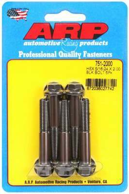ARP 5/16-24 x 2.000 hex black oxide bolts - 751-2000