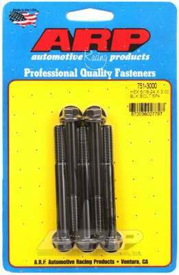 ARP 5/16-24 x 3.000 hex black oxide bolts - 751-3000
