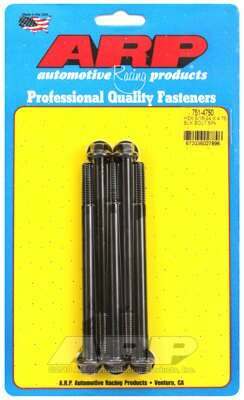 ARP 5/16-24 x 4.750 hex black oxide bolts - 751-4750