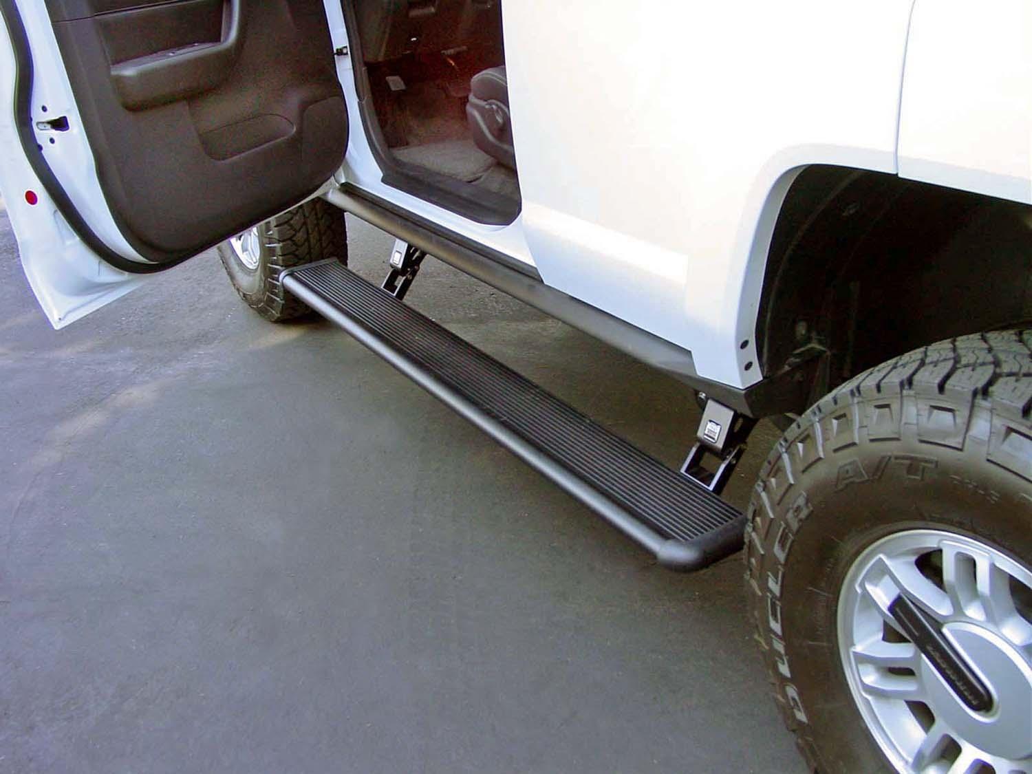 AMP Research PowerStep Electric Running Board - 05-10 Hummer H3, 09-19 Hummer H3T (2006-2010 H3, H3T) - 75116-01A