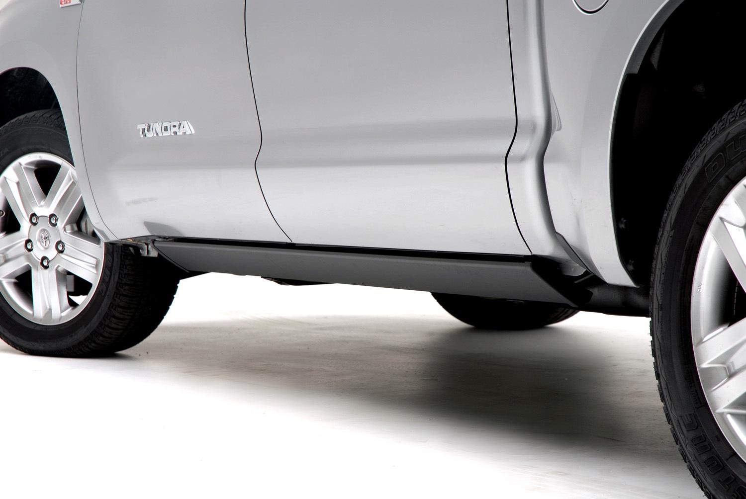 AMP Research PowerStep Electric Running Board - 07-21 Tundra Dble/Crw Cab, 2008-2017 Sequoia (2007-2021 Sequoia, Tundra) - 75137-01A