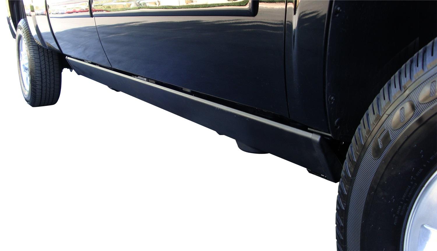 AMP Research PowerStep Electric Running Board - 11-14 Slv/Sra 2500/3500 Diesel Only, Ext/Crw (2011-2014 Silverado 3500 HD, Sierra 3500 HD, Sierra 2500 HD, Silverado 2500 HD) - 75146-01A