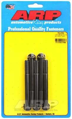 ARP 3/8-24 x 3.750 hex black oxide bolts - 752-3750