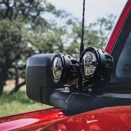 RIGID Industries 2021+ Ford Bronco Dual Pod A-Pillar Mount Kit M617
