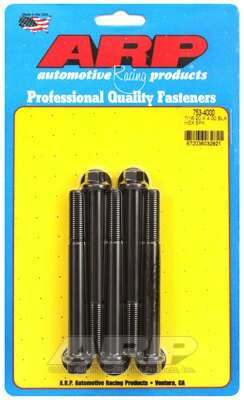 ARP 7/16-20 x 4.000 hex black oxide bolts - 753-4000