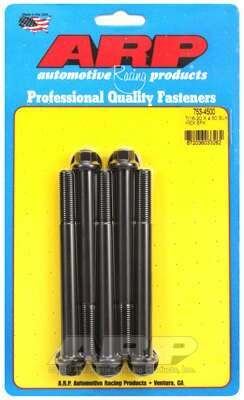 ARP 7/16-20 x 4.500 hex black oxide bolts - 753-4500