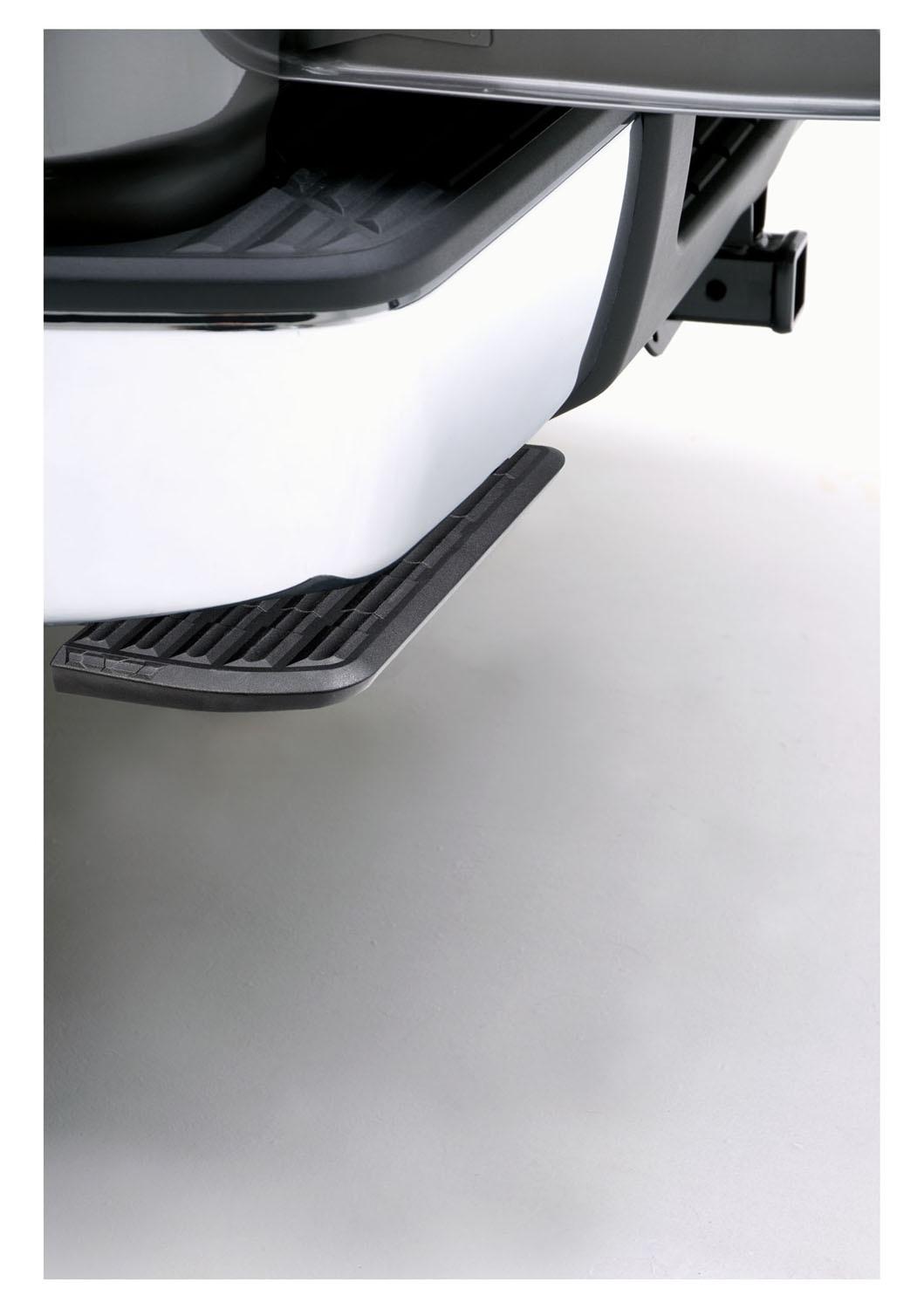 AMP Research Bedstep Flp Dwn Bmpr Stp 07-13 Silverado/Sierra Excl 07 Classic, Flareside Mdls (2007-2013 Silverado 2500 HD, Sierra 1500, Sierra 2500 HD, Silverado 3500 HD, Silverado 1500, Sierra 3500 HD) - 75300-01A