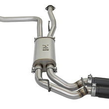 AFE Rebel Series 3 IN 409 Stainless Steel Cat-Back Exhaust System w/Black Tips (2004-2015 Titan, Titan, Titan, Titan, Titan) - 49-46124-B