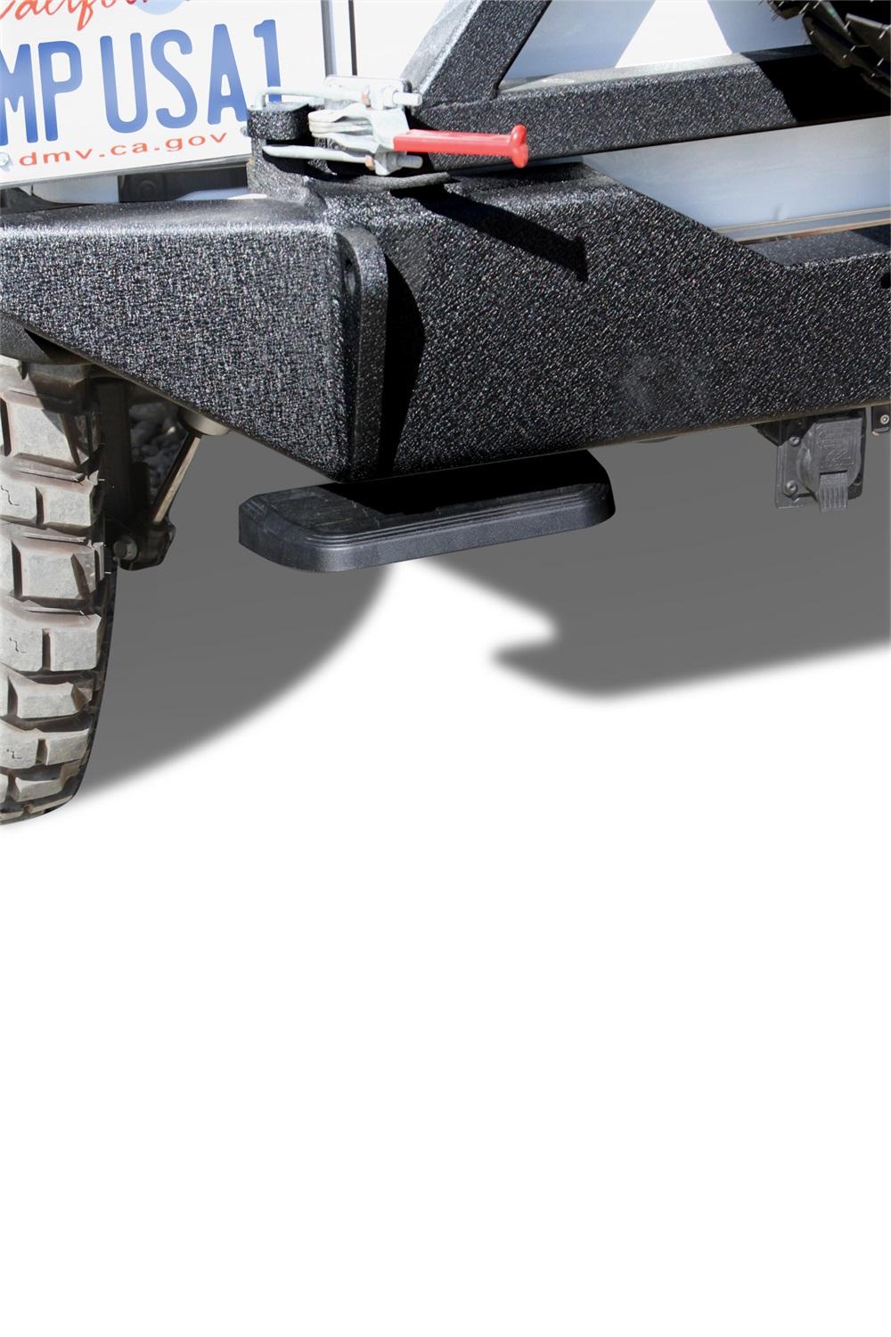 AMP Research Bedstep Flp Dwn Bmpr Stp 07-18 Jeep Wrangler JK (2007-2018 Wrangler JK, Wrangler) - 75311-01A