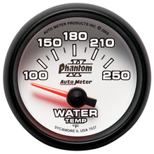 Auto Meter 2-1/16" WATER TEMPERATURE, 100-250 °F, PHANTOM II - 7537