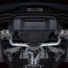 AWE SwitchPath Catback Exhaust - Quad Diamond Black Tips (2024-2026 Mustang GT) - 3025-43650