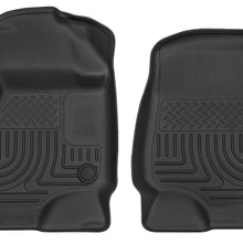 Husky Liners Front Floor Liners (2017-2022 F-250 Super Duty, F-350 Super Duty, F-450 Super Duty) - 13301