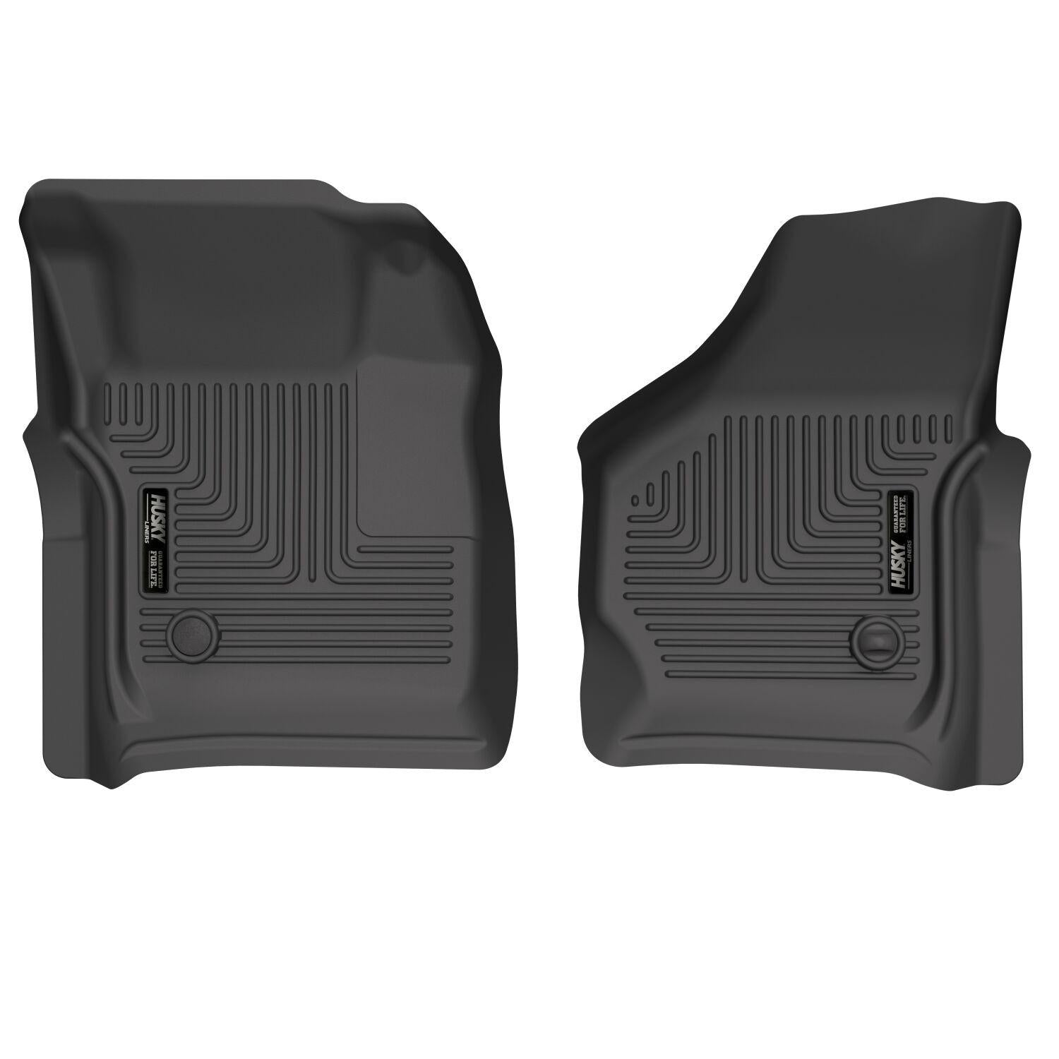 Husky Liners Front Floor Liners (1999-2007 F-250 Super Duty, F-350 Super Duty) - 13481