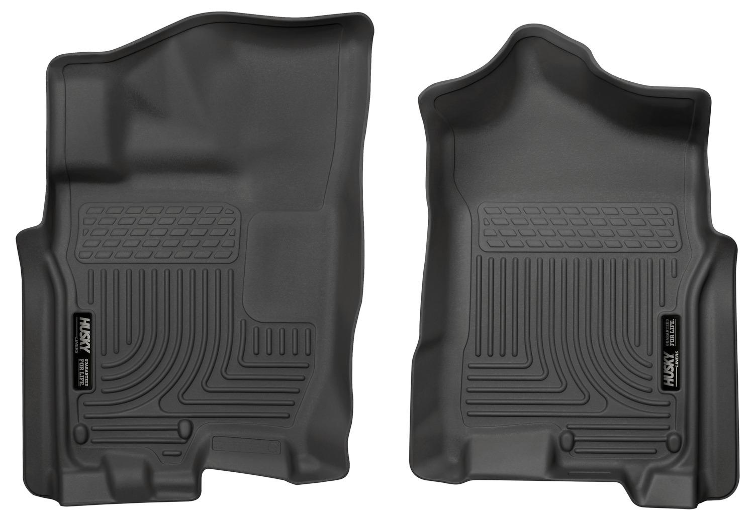 Husky Liners Front Floor Liners (2016-2021 Titan XD, Titan) - 13601