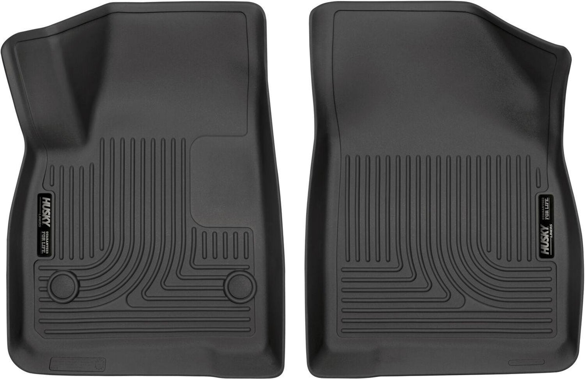 Husky Liners Weatherbeater - Front Floor Liners (2017-2025 XT5, Blazer, Acadia) - 13611