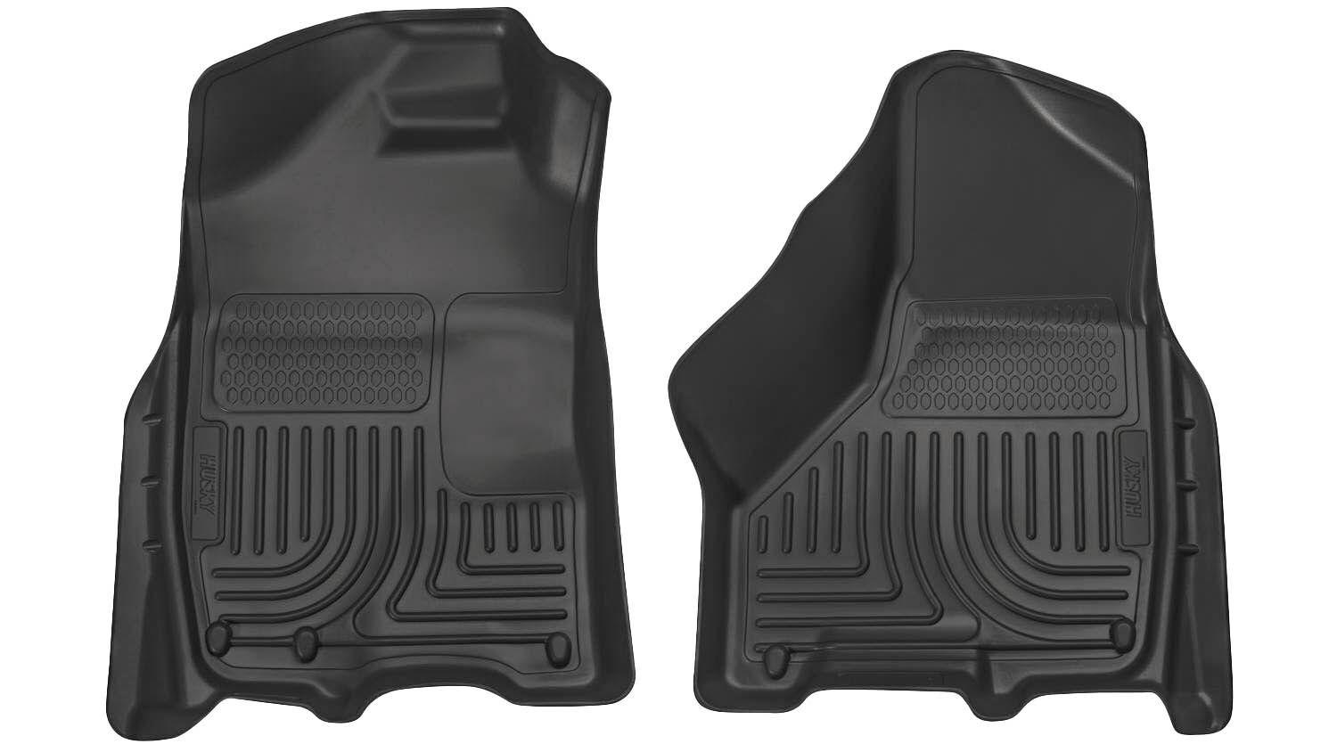 Husky Liners Front Floor Liners (2009-2018 3500, 2500, 1500, Ram 1500, Ram 2500, Ram 3500) - 18001