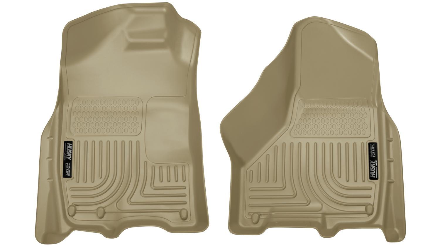 Husky Liners Front Floor Liners (2009-2018 3500, 2500, 1500, Ram 1500, Ram 2500, Ram 3500) - 18003