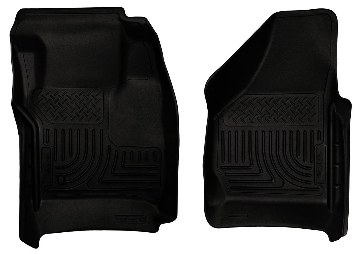 Husky Liners Front Floor Liners (2008-2010 F-250 Super Duty, F-350 Super Duty) - 18381
