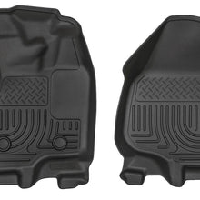 Husky Liners Front Floor Liners (2012-2016 F-350 Super Duty, F-250 Super Duty) - 18701