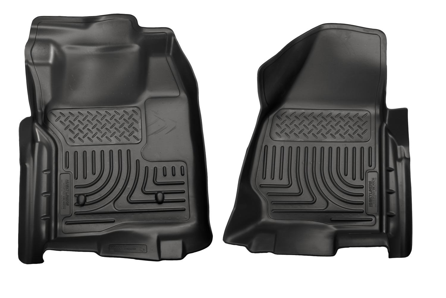 Husky Liners Front Floor Liners (2011-2012 F-250 Super Duty, F-350 Super Duty) - 18711