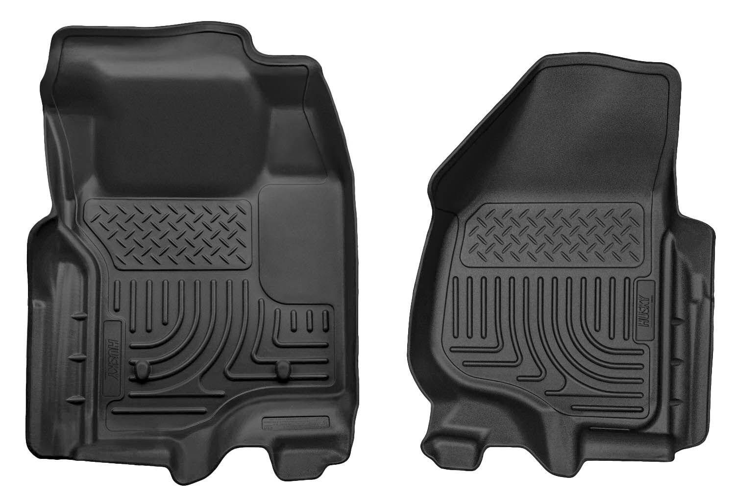 Husky Liners Front Floor Liners (2011-2012 F-350 Super Duty, F-250 Super Duty) - 18731
