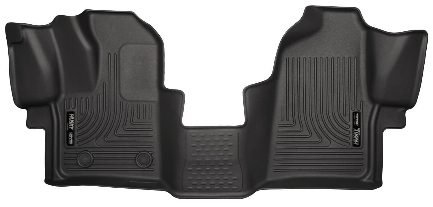 Husky Liners Front Floor Liners (2015-2021 Transit-150, Transit-250, Transit-350, Transit-350 HD) - 18771