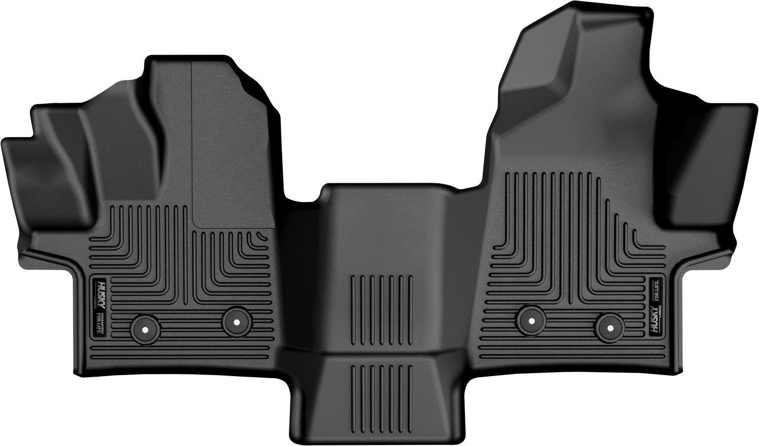 Husky Liners Front Floor Liners (2022-2024 Transit-150, Transit-250, Transit-350, Transit-350 HD) - 18781