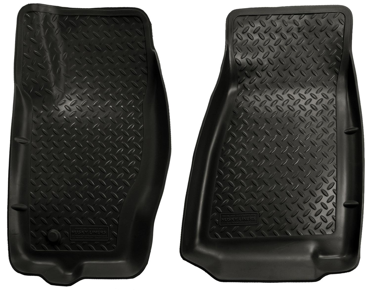 Husky Liners Front Floor Liners (2005-2010 Commander, Grand Cherokee) - 30611