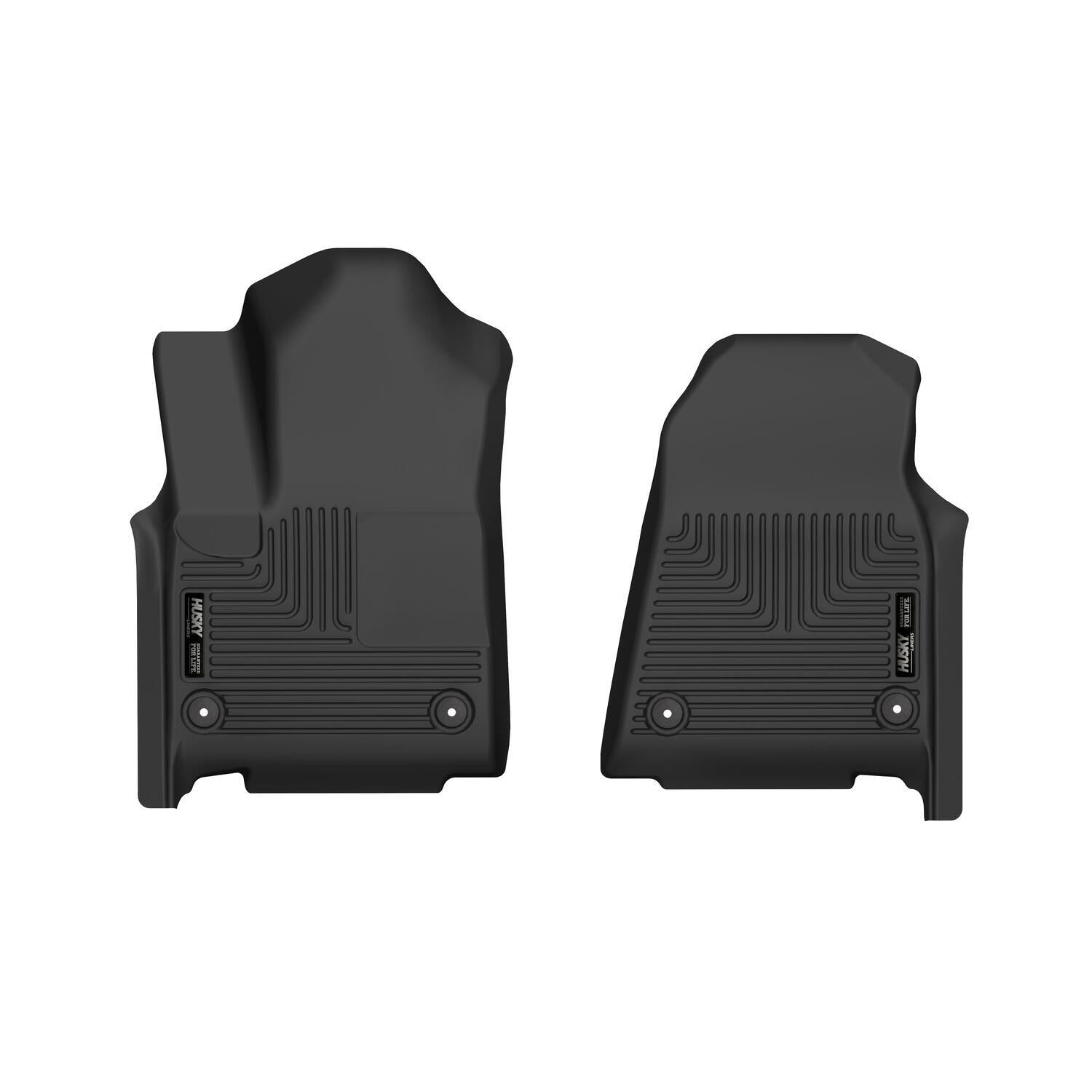Husky Liners Front Floor Liners (2022-2024 Grand Wagoneer, Grand Wagoneer L, Wagoneer, Wagoneer L) - 51381