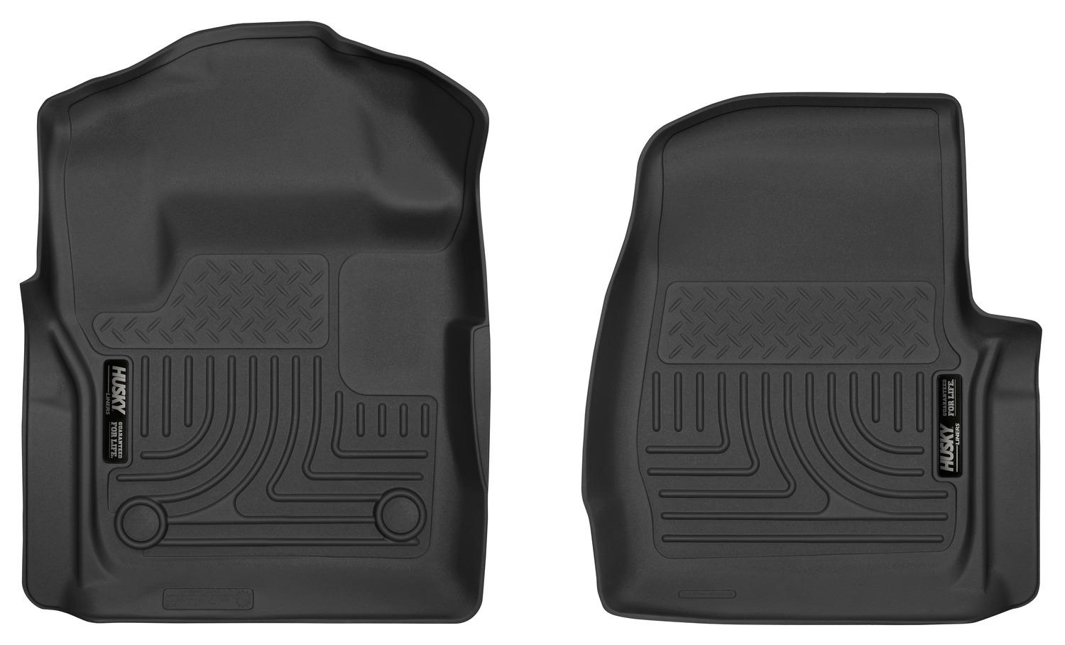 Husky Liners Front Floor Liners (2017-2021 F-250 Super Duty, F-350 Super Duty) - 52721